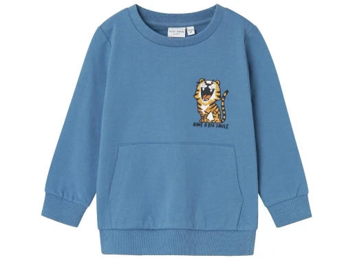 Name It coronet blue/tiger sweatshirt