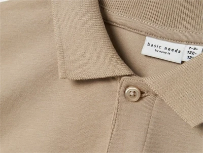 Name It pure cashmere polo t-shirt