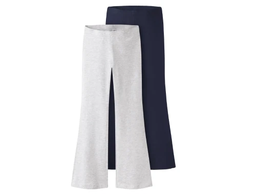 Name It leggings 2-pak i grå og blå nuance