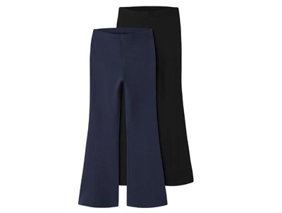 Name It leggings 2-pak i blå og sort nuance