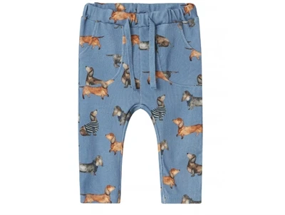 Name It coronet blue hundeprint bukser