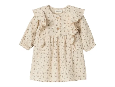 Lil Atelier sheer bliss blomstret bodykjole