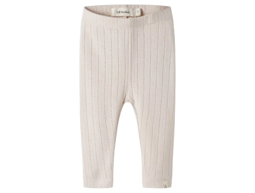 Lil\' Atelier leggings sheer bliss med hulmønster