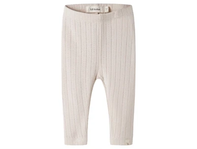 Lil' Atelier leggings sheer bliss med hulmønster