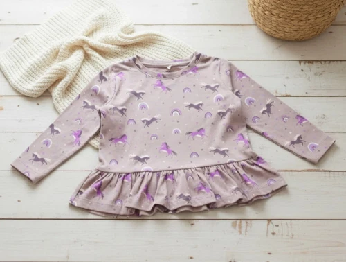 Name It deauville mauve printet top