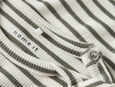 Name It body dusty olive med striber