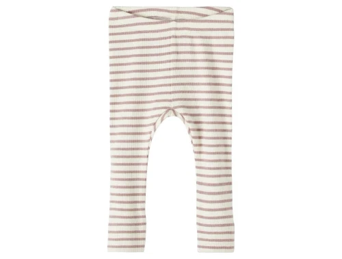 Name It leggings deauville mauve stribet 