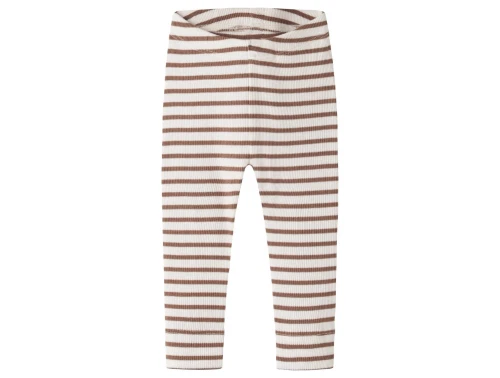 Name It leggings toasted coconut med striber