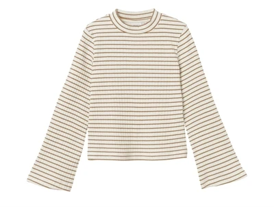 Name It jet stream/almond short bluse