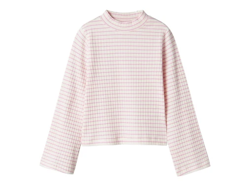 Name It jet stream/pastel lavender short bluse
