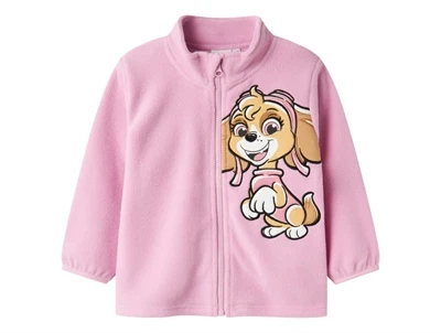 Name It pastel lavender Paw Patrol fleecejakke