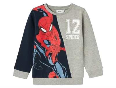Name It dark sapphire Spiderman sweatshirt