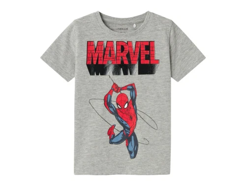 Name It grey melange Spiderman t-shirt