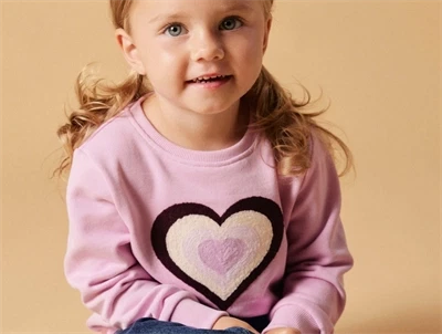 Name It pastel lavender sweatshirt