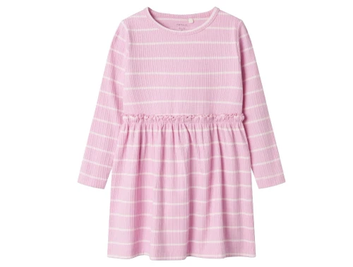 Name It pastel lavender/festival bloom stribet kjole