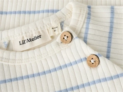Lil\' Atelier body coconut milk med blå striber