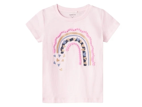 Name It festival bloom rainbow top