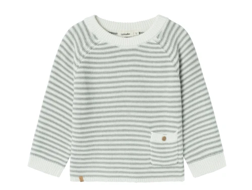Lil Atelier coconut milk stribet pullover