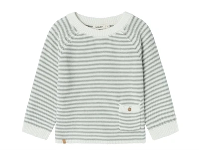Lil Atelier coconut milk stribet pullover
