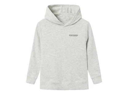Name It light grey melange hoodie sweatshirt
