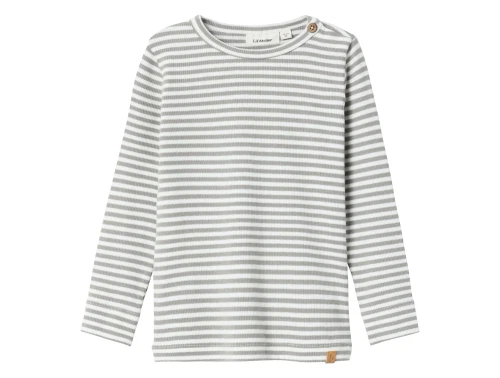 Lil\' Atelier top limestone med striber og knapper