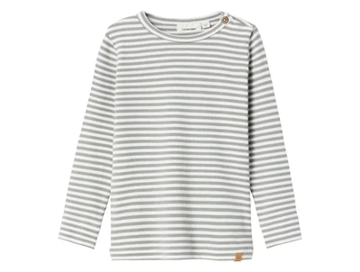 Lil' Atelier top limestone med striber og knapper