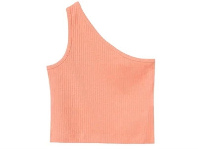 Name It papaya punch oneshoulder short top