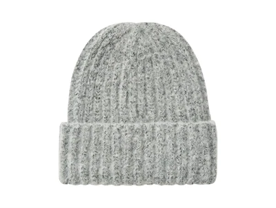 Name It light grey melange beanie hue akryl