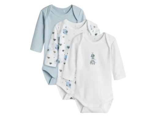Name It baby blue elefant body (3-pak)