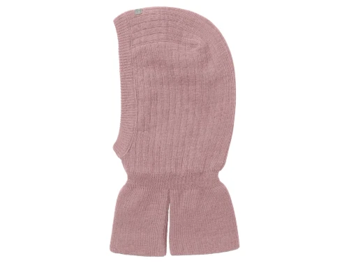 Name It balaklava i woodrose med vindtætte klapper