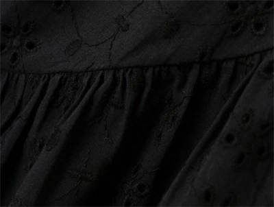 Name It black broderie anglaise kjole