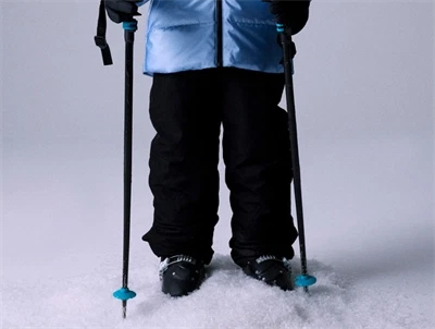 Name It TECH skibukser i sort til skiløb
