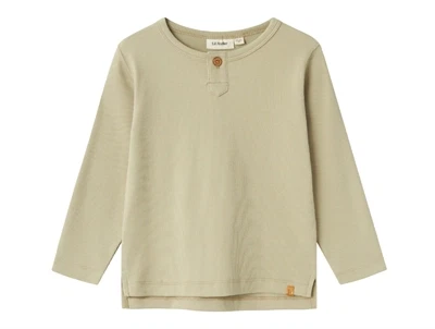 Lil Atelier moss gray top