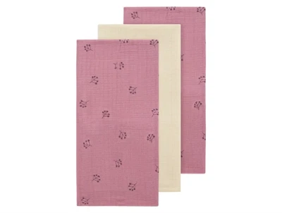 Name It mauve orchid stofble (3-pak)