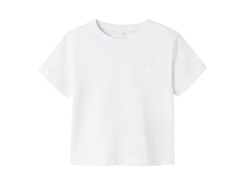Name It bright white t-shirt