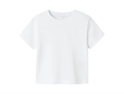 Name It bright white t-shirt