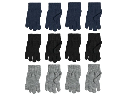 Name It magic handsker 6-pak i sort grå og navy