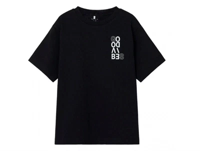 Name It black printet t-shirt