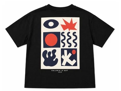 Name It black printet t-shirt
