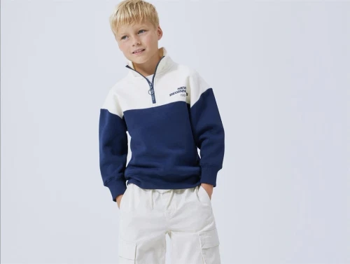 Name It dark sapphire half zip sweatshirt