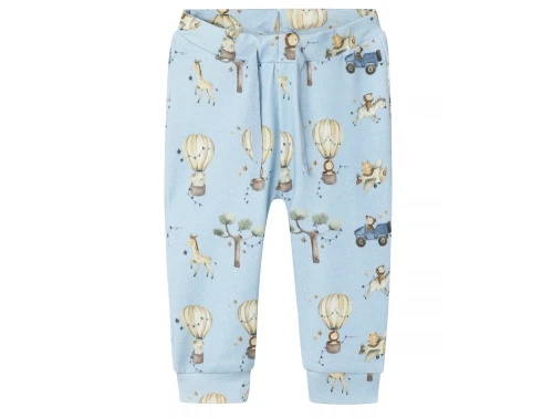 Name It chambray blue melange dyreprint bukser