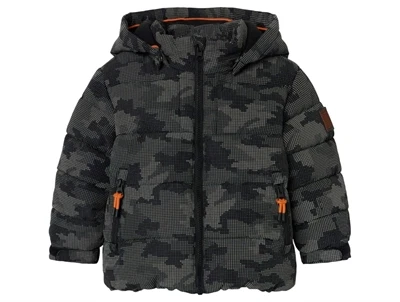 Name It black puffer vinterjakke