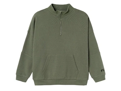 Name It tea leaf halv lynlås sweatshirt