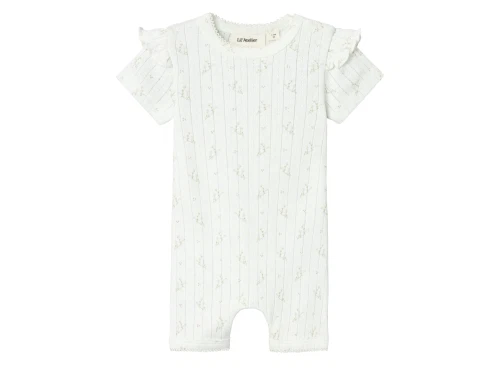 Lil Atelier coconut milk print sunsuit