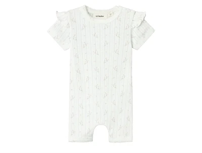 Lil Atelier coconut milk print sunsuit