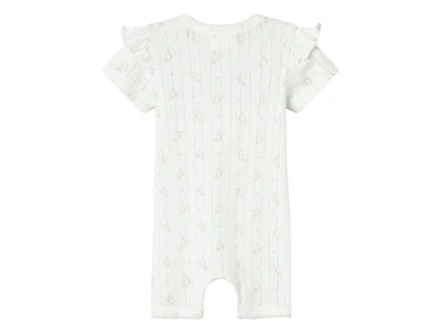 Lil Atelier coconut milk print sunsuit