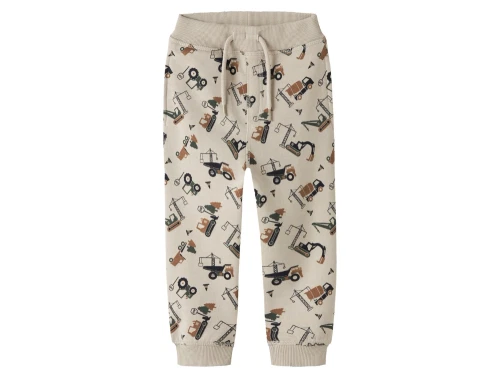 Name It MINI sweatpants island fossil med gravemaskineprint