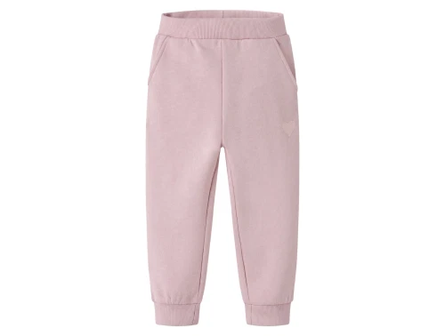Name It MINI sweatpants burnished lilac med hjertebroderi