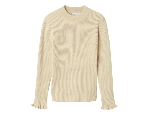 Name It summer sand slim strikbluse