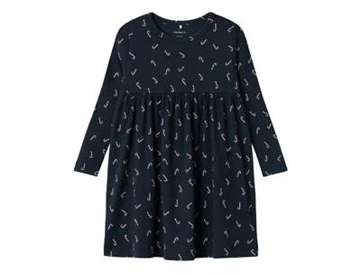 Name It dark sapphire julestok kjole